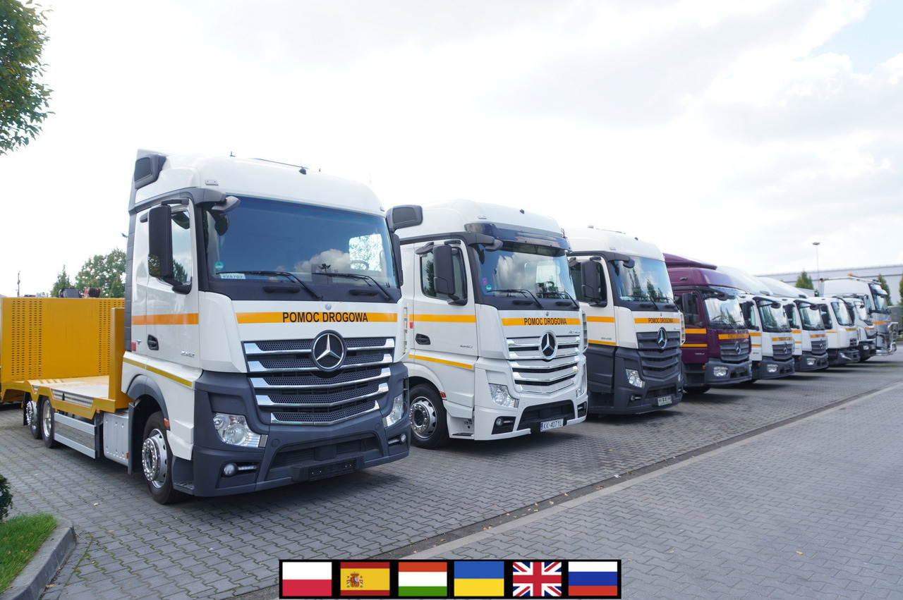 MERCEDES-BENZ Actros 1845 / NEW TOW TRUCK PLATFORM/ Sleeper cab / several units - Puksiirauto: pilt 1 MERCEDES-BENZ Actros 1845 / NEW TOW TRUCK PLATFORM/ Sleeper cab / several units - Puksiirauto: pilt 1