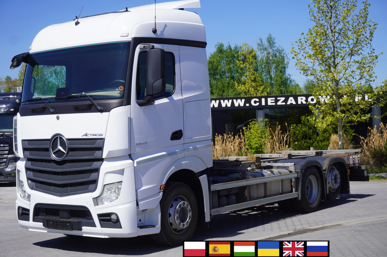 MERCEDES-BENZ Actros 2545 6×2 MP5 / Full ADR / BDF - Konteinerveduk/ Tõstukiga veoauto: pilt 1 MERCEDES-BENZ Actros 2545 6×2 MP5 / Full ADR / BDF - Konteinerveduk/ Tõstukiga veoauto: pilt 1