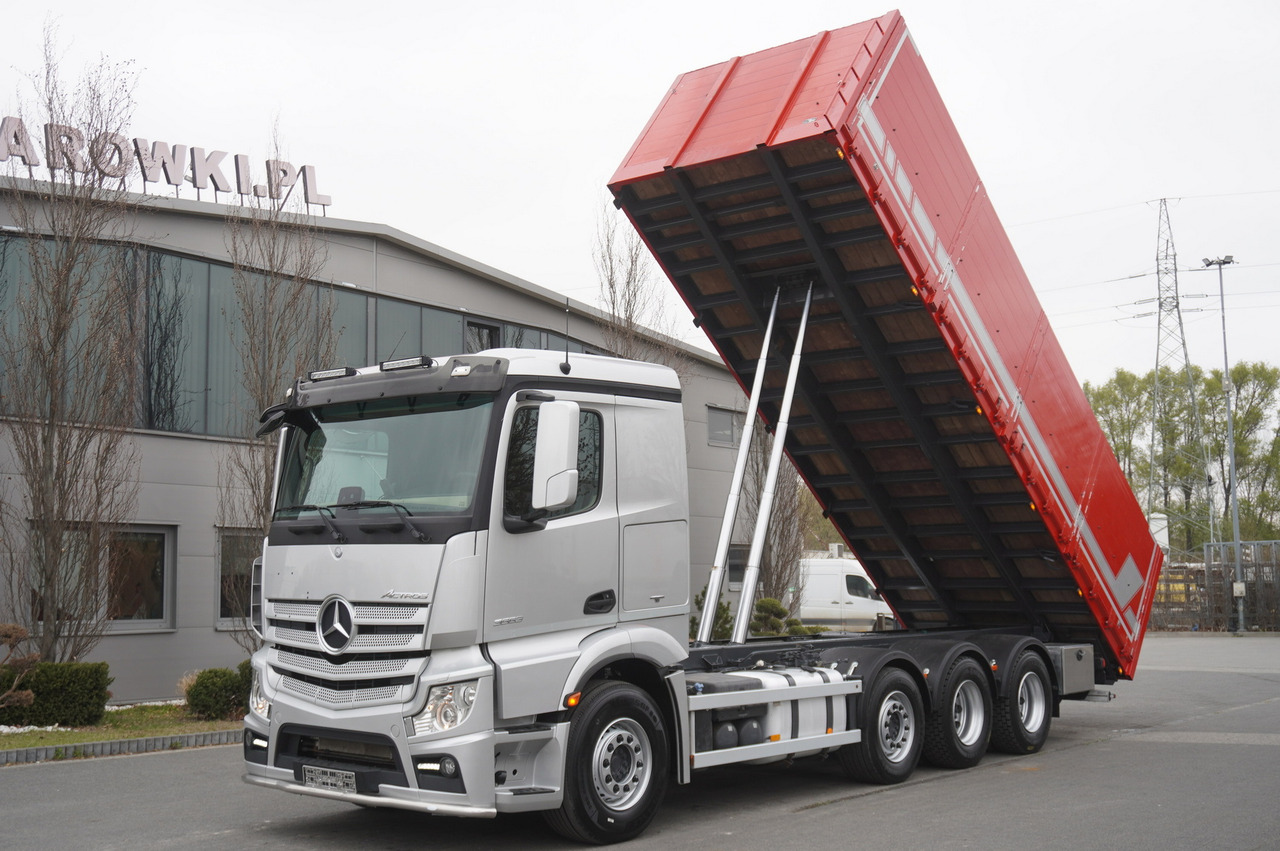 MERCEDES-BENZ Actros 3563 8x4 / Tipper for grain 20 t load capacity - Madelveok/ Platvormveok: pilt 1 MERCEDES-BENZ Actros 3563 8x4 / Tipper for grain 20 t load capacity - Madelveok/ Platvormveok: pilt 1