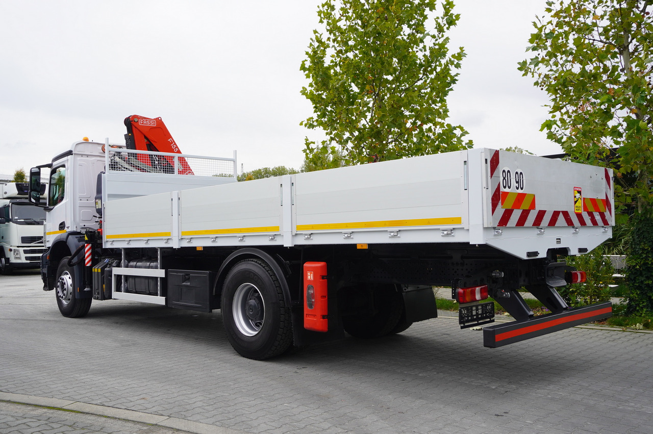 MERCEDES-BENZ Arocs 1830 / Flatbed 16 EPAL / HDS Fassi 155 / Reach 8 m / Load capacity 6160 kg - Madelveok/ Platvormveok, Kraanaga veoauto: pilt 5 MERCEDES-BENZ Arocs 1830 / Flatbed 16 EPAL / HDS Fassi 155 / Reach 8 m / Load capacity 6160 kg - Madelveok/ Platvormveok, Kraanaga veoauto: pilt 5