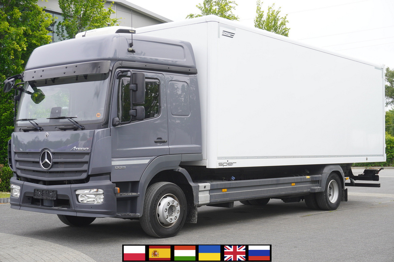 MERCEDES-BENZ Atego 1223 / 18 EPAL box / 2021 / sleeping cab - Kasti veoauto: pilt 1 MERCEDES-BENZ Atego 1223 / 18 EPAL box / 2021 / sleeping cab - Kasti veoauto: pilt 1