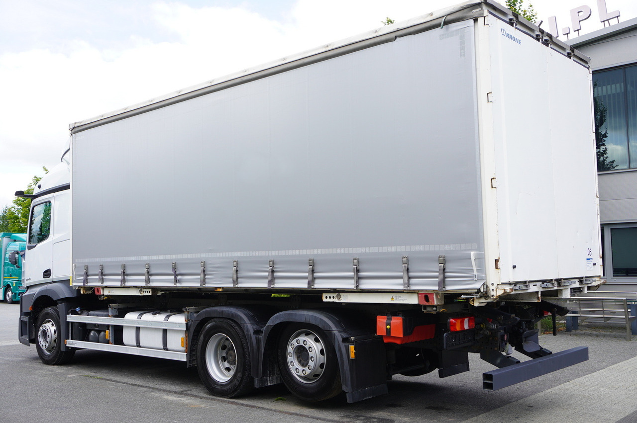 MERCEDES-BENZ Mercedes-Benz Actros 2545 6×2 MP5 / ADR AT / Curtainsider 18 EPAL - Konteinerveduk/ Tõstukiga veoauto: pilt 3 MERCEDES-BENZ Mercedes-Benz Actros 2545 6×2 MP5 / ADR AT / Curtainsider 18 EPAL - Konteinerveduk/ Tõstukiga veoauto: pilt 3
