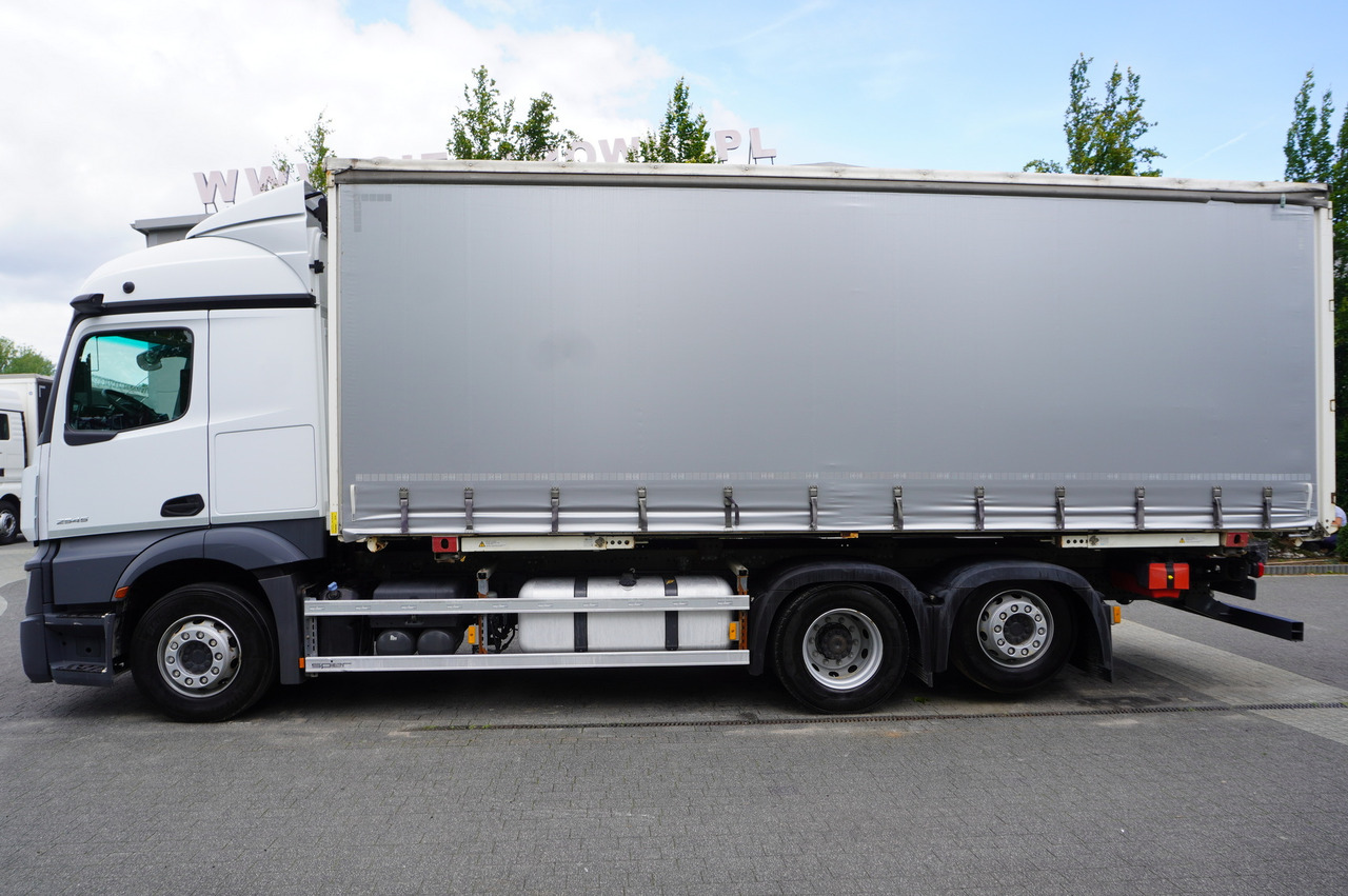 MERCEDES-BENZ Mercedes-Benz Actros 2545 6×2 MP5 / ADR AT / Curtainsider 18 EPAL - Konteinerveduk/ Tõstukiga veoauto: pilt 2 MERCEDES-BENZ Mercedes-Benz Actros 2545 6×2 MP5 / ADR AT / Curtainsider 18 EPAL - Konteinerveduk/ Tõstukiga veoauto: pilt 2