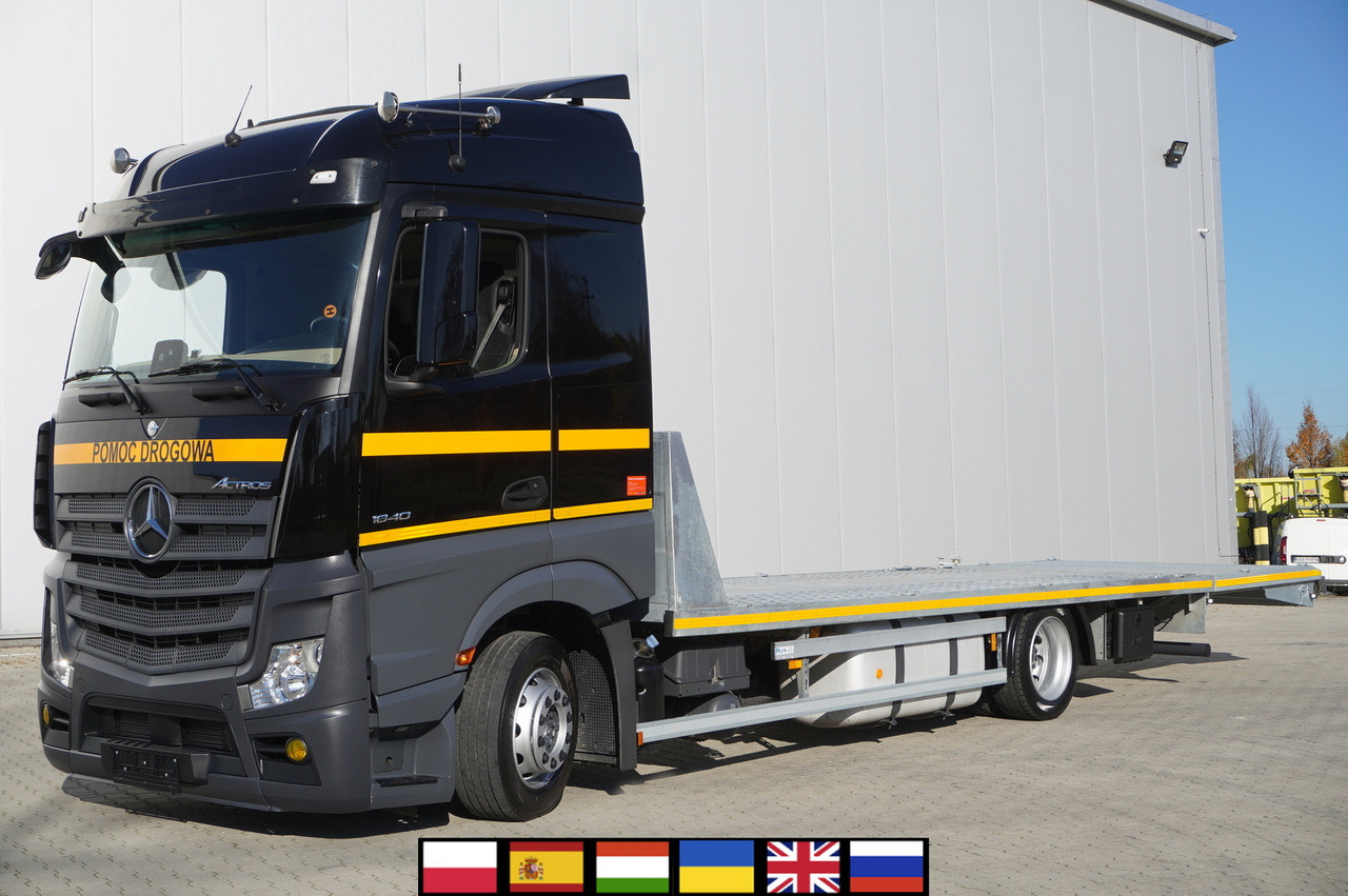 Merced Actros 1840 E6 4×2 / NEW Tow Truck platform 9.25 m / Lounge cabin - Puksiirauto: pilt 1 Merced Actros 1840 E6 4×2 / NEW Tow Truck platform 9.25 m / Lounge cabin - Puksiirauto: pilt 1