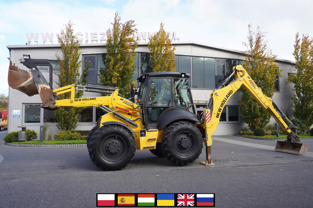NEW HOLLAND B 115 C backhoe loader / 1000 MTH ! / 2021 - Ekskavaator-laadur: pilt 1 NEW HOLLAND B 115 C backhoe loader / 1000 MTH ! / 2021 - Ekskavaator-laadur: pilt 1