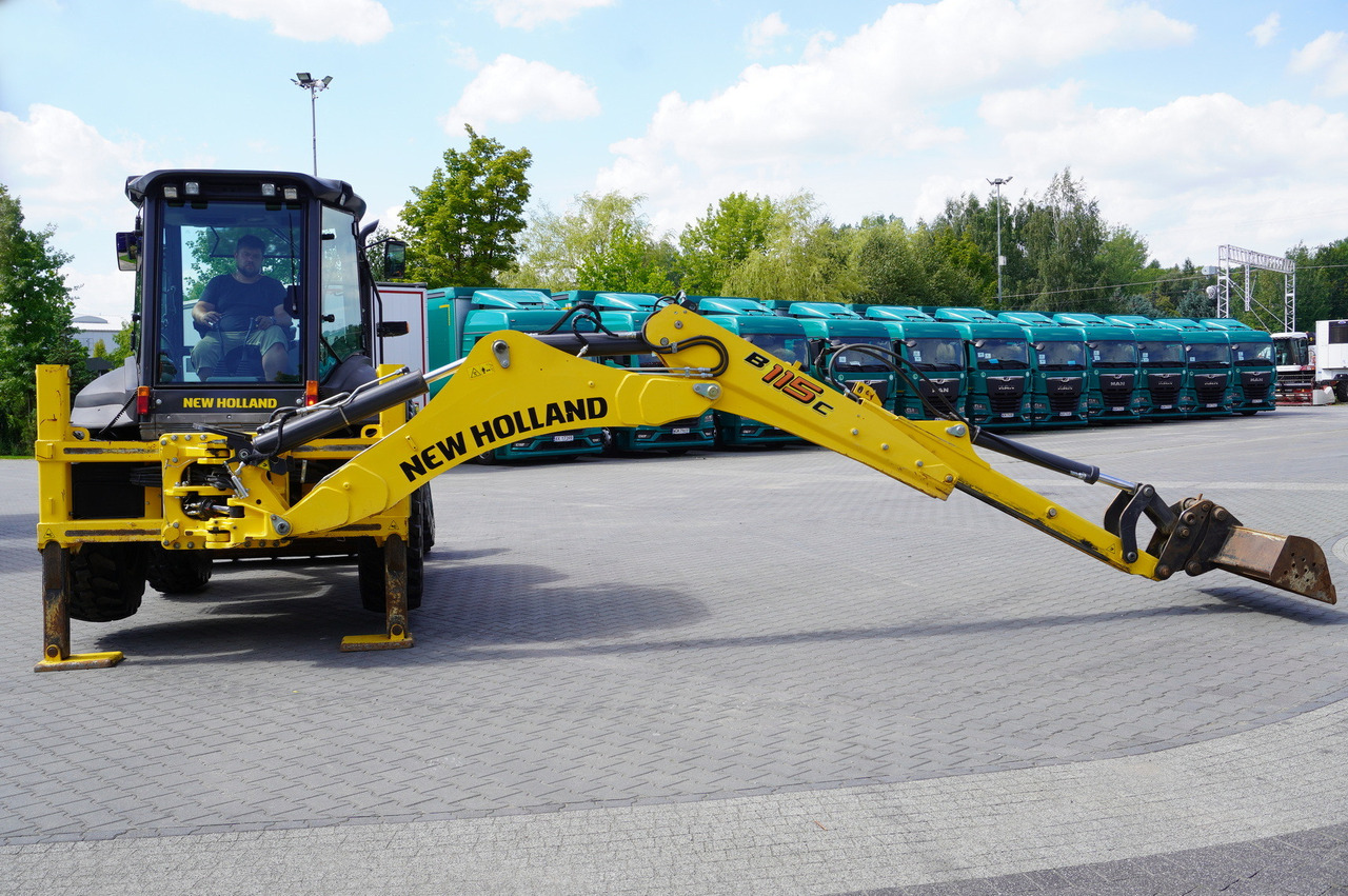 Ekskavaator-laadur NEW HOLLAND B 115 C backhoe loader / 1000 MTH ! / 2021: pilt 16