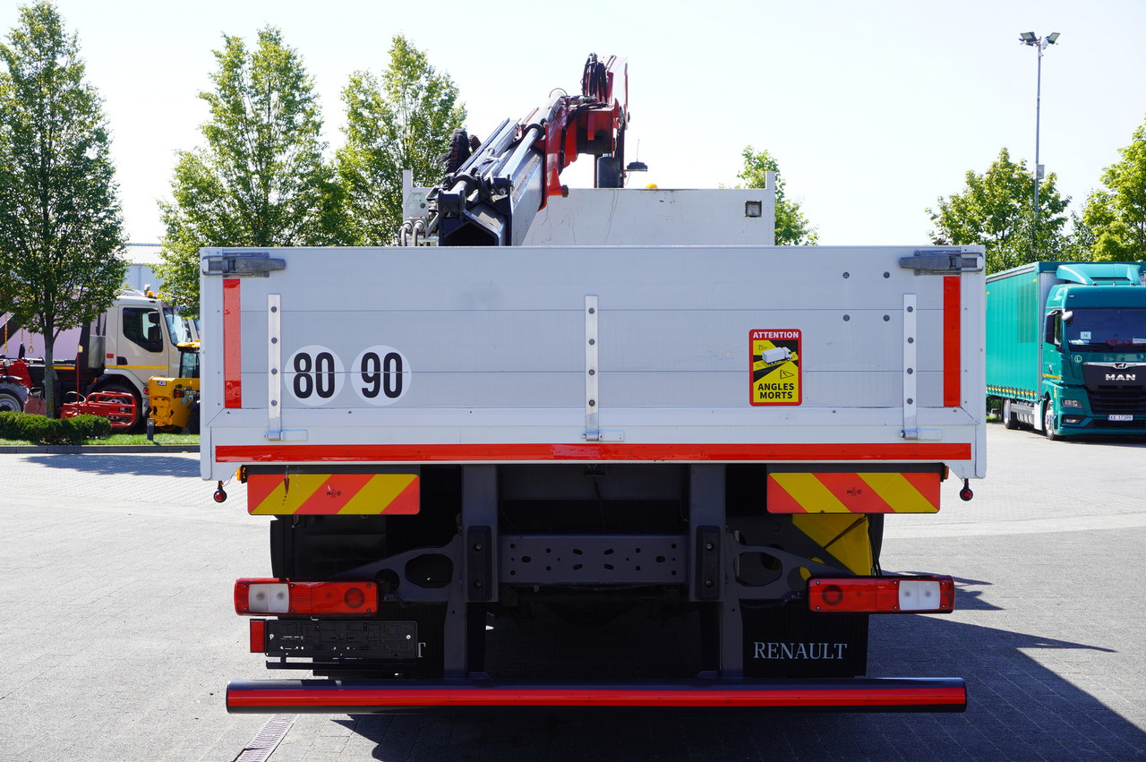 RENAULT C280 DTI 8 / FASSI crane 5.6 T / range 8 m / Flatbed 15 EPAL - Madelveok/ Platvormveok, Kraanaga veoauto: pilt 4 RENAULT C280 DTI 8 / FASSI crane 5.6 T / range 8 m / Flatbed 15 EPAL - Madelveok/ Platvormveok, Kraanaga veoauto: pilt 4
