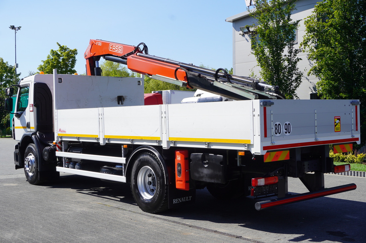 RENAULT C280 DTI 8 / FASSI crane 5.6 T / range 8 m / Flatbed 15 EPAL - Kraanaga veoauto: pilt 3 RENAULT C280 DTI 8 / FASSI crane 5.6 T / range 8 m / Flatbed 15 EPAL - Kraanaga veoauto: pilt 3