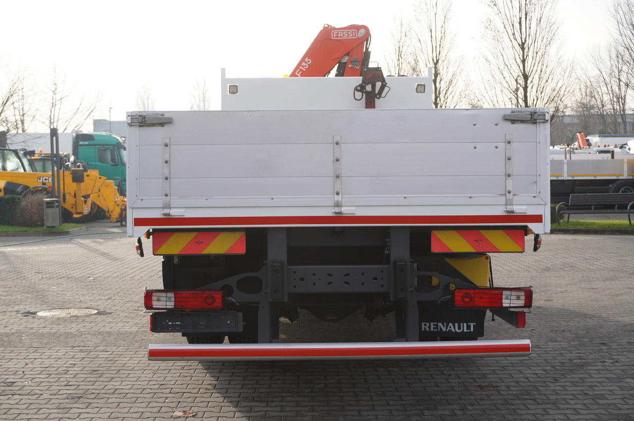 RENAULT C280 DTI 8 / FASSI crane 5.6 T / range 8 m / Flatbed 15 EPAL - Kraanaga veoauto: pilt 4 RENAULT C280 DTI 8 / FASSI crane 5.6 T / range 8 m / Flatbed 15 EPAL - Kraanaga veoauto: pilt 4