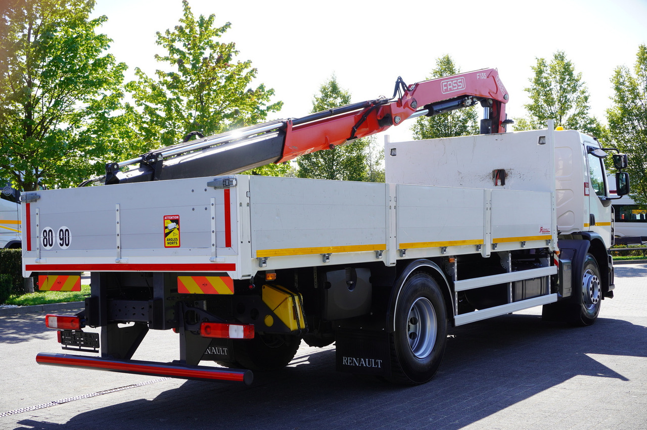 RENAULT C280 DTI 8 / FASSI crane 5.6 T / range 8 m / Flatbed 15 EPAL - Kraanaga veoauto: pilt 5 RENAULT C280 DTI 8 / FASSI crane 5.6 T / range 8 m / Flatbed 15 EPAL - Kraanaga veoauto: pilt 5