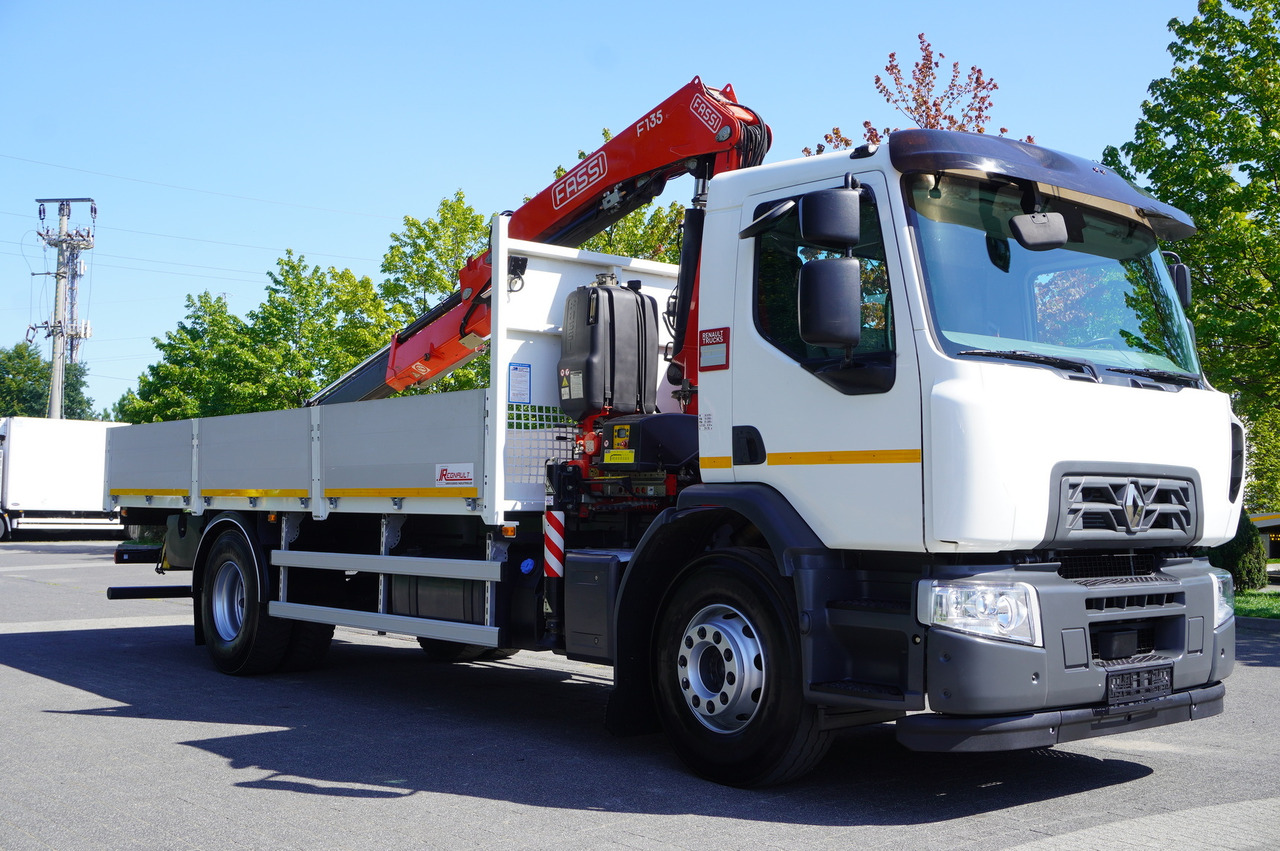 RENAULT C280 DTI 8 / FASSI crane 5.6 T / range 8 m / Flatbed 15 EPAL - Kraanaga veoauto: pilt 5 RENAULT C280 DTI 8 / FASSI crane 5.6 T / range 8 m / Flatbed 15 EPAL - Kraanaga veoauto: pilt 5