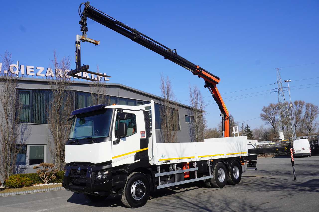 RENAULT C380 / 6x4 / HDS Palfinger PK 18002-EH 6000 kg - Autokraana: pilt 1 RENAULT C380 / 6x4 / HDS Palfinger PK 18002-EH 6000 kg - Autokraana: pilt 1