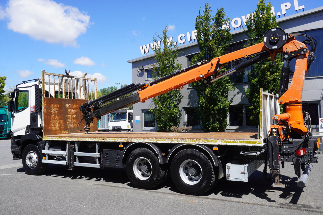 RENAULT C380 Comfort 6x4 / Atlas 6.1 T crane / range 12.3 m - Madelveok/ Platvormveok, Kraanaga veoauto: pilt 2 RENAULT C380 Comfort 6x4 / Atlas 6.1 T crane / range 12.3 m - Madelveok/ Platvormveok, Kraanaga veoauto: pilt 2