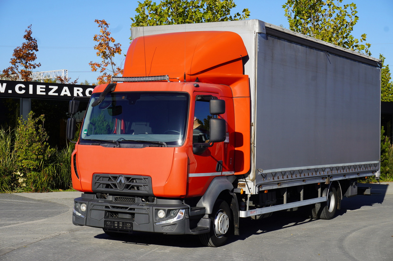 RENAULT Midlum 12.245 / dropside / sleeper / 18 pallets - Tent veoauto: pilt 1 RENAULT Midlum 12.245 / dropside / sleeper / 18 pallets - Tent veoauto: pilt 1