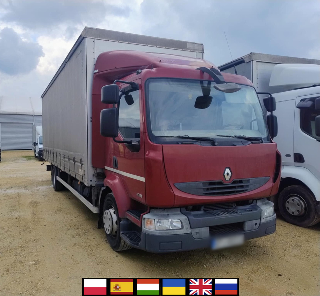 RENAULT Midlum 300 / Curtain 18 EPAL / Sleeping cab - Tent veoauto: pilt 1 RENAULT Midlum 300 / Curtain 18 EPAL / Sleeping cab - Tent veoauto: pilt 1