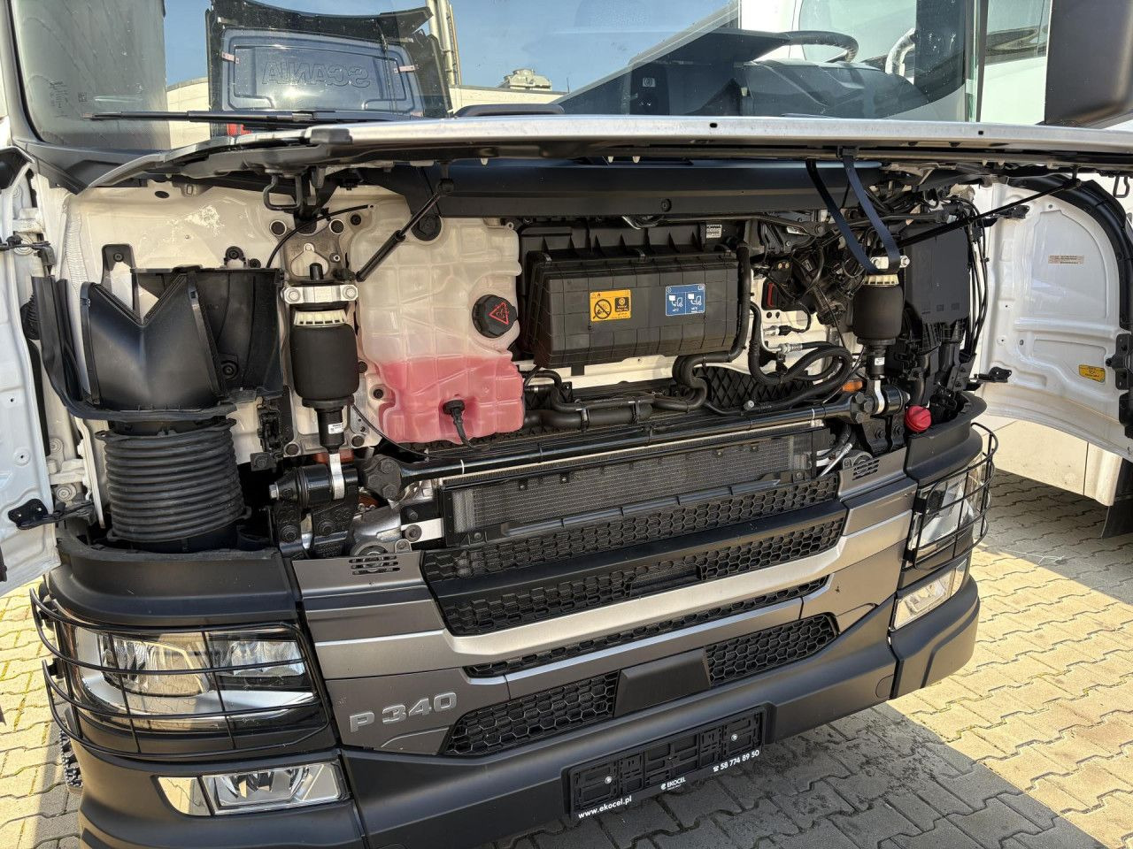 SCANIA P 340 B6x2*4NA / chassis frame / steering axle / CNG / large cab / 8 units - Prügiauto: pilt 5 SCANIA P 340 B6x2*4NA / chassis frame / steering axle / CNG / large cab / 8 units - Prügiauto: pilt 5