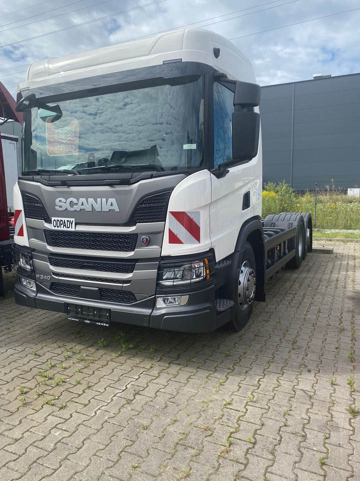 SCANIA P 340 B6x2*4NA / chassis frame / steering axle / CNG / large cab / 8 units - Kabiinišassiiga veoauto: pilt 2 SCANIA P 340 B6x2*4NA / chassis frame / steering axle / CNG / large cab / 8 units - Kabiinišassiiga veoauto: pilt 2