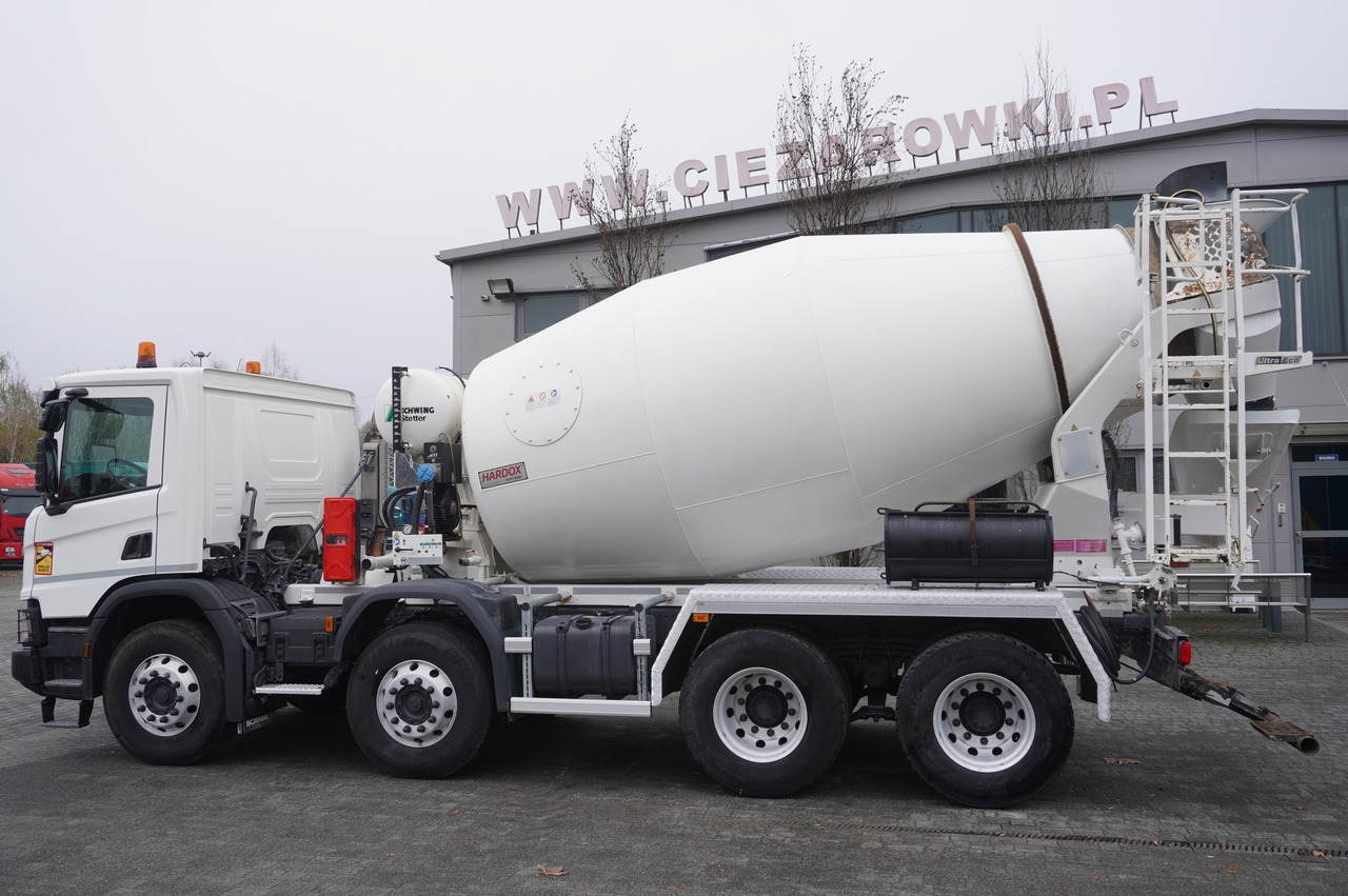 SCANIA P410 XT 8x4 / 80 tho. km!!! / SCHWING-STATTER AM 9 FHC 9 m3 concrete mixer - Autobetoonisegisti: pilt 5 SCANIA P410 XT 8x4 / 80 tho. km!!! / SCHWING-STATTER AM 9 FHC 9 m3 concrete mixer - Autobetoonisegisti: pilt 5