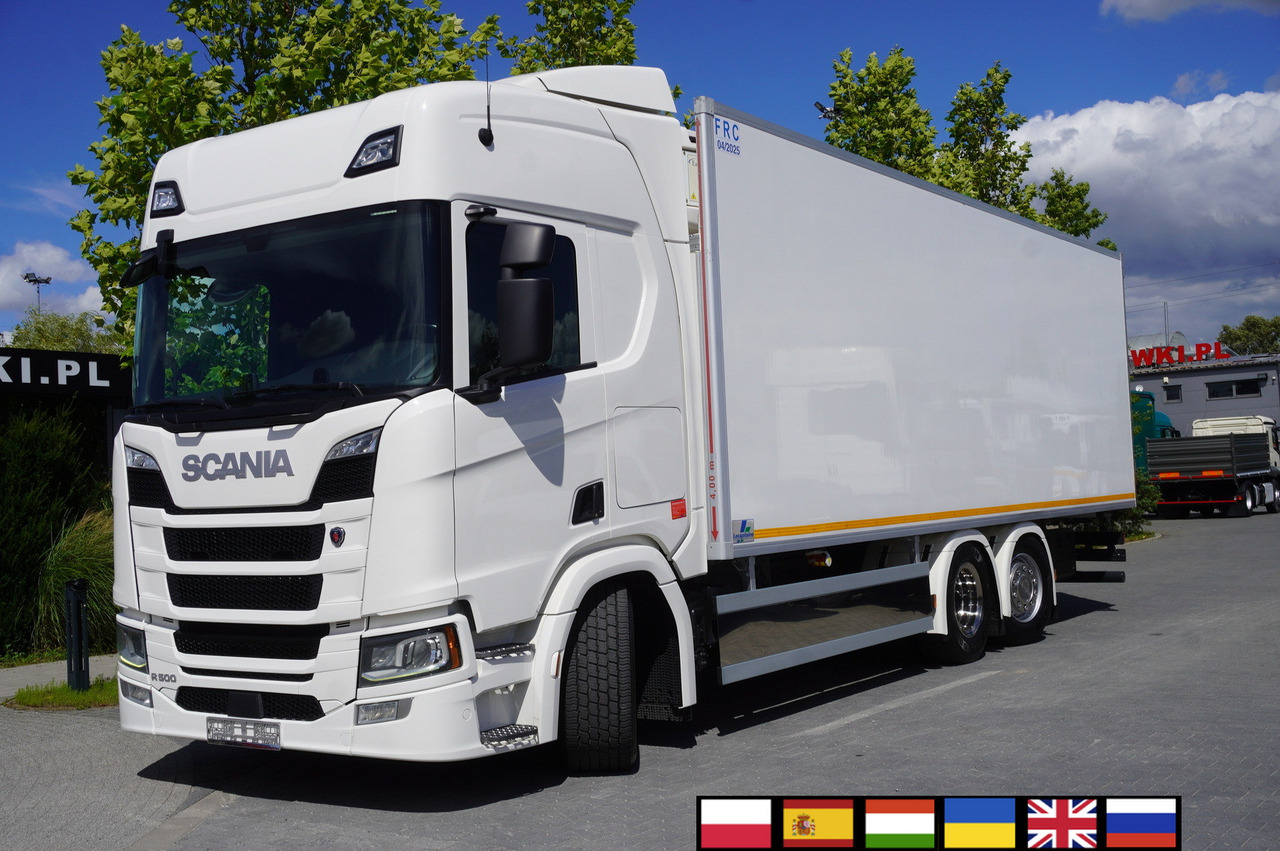 SCANIA R500 / Lecapitaine refrigerator 20 EPAL / Carrier Supra 950 / Steered 3rd axle - Külmutiga veoauto: pilt 1 SCANIA R500 / Lecapitaine refrigerator 20 EPAL / Carrier Supra 950 / Steered 3rd axle - Külmutiga veoauto: pilt 1