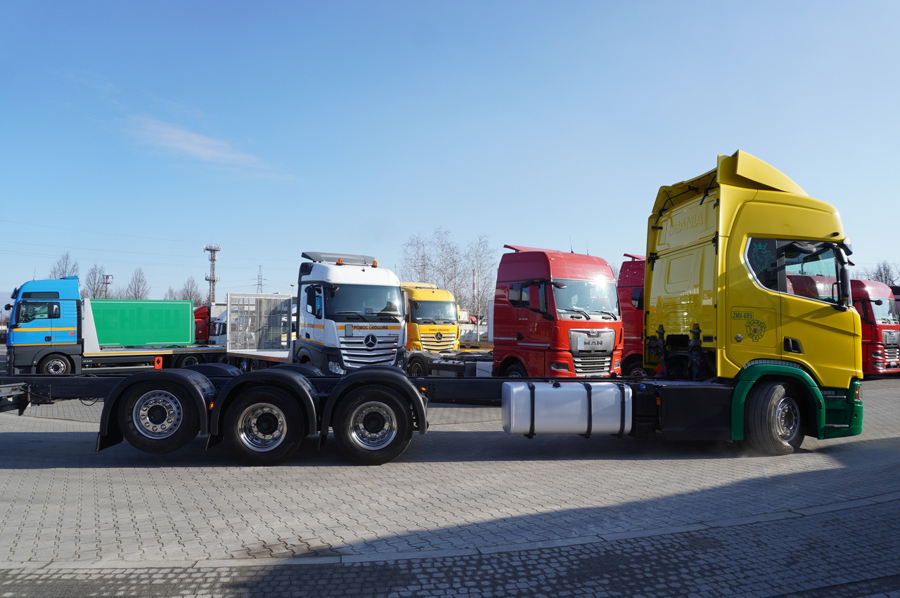 SCANIA R650 V8 8x4/4 E6 / 2020 / Frame 9.7 m - Kabiinišassiiga veoauto: pilt 4 SCANIA R650 V8 8x4/4 E6 / 2020 / Frame 9.7 m - Kabiinišassiiga veoauto: pilt 4
