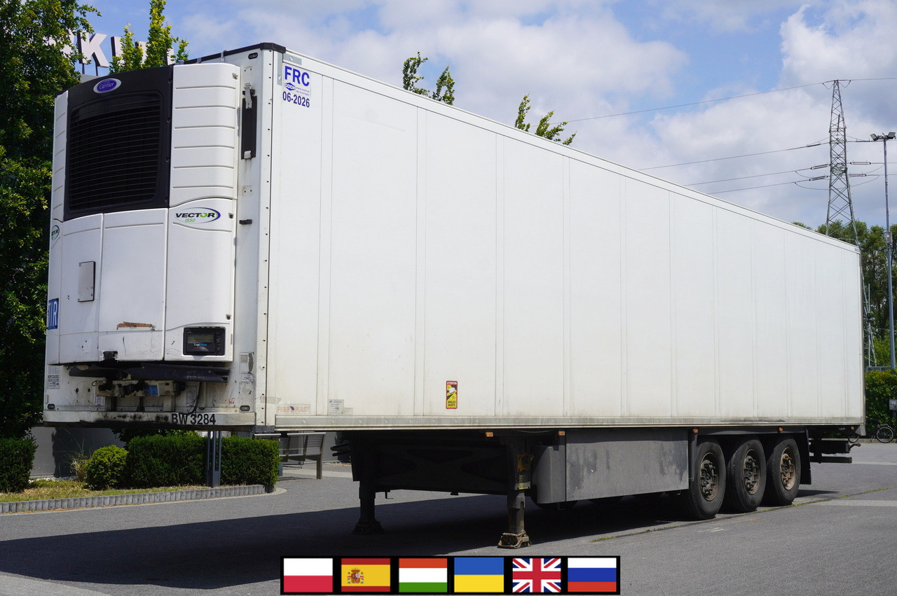 SCHMITZ refrigerator semi-trailer / Carrier Vector 1550 / 5 units - Külmutiga poolhaagis: pilt 1 SCHMITZ refrigerator semi-trailer / Carrier Vector 1550 / 5 units - Külmutiga poolhaagis: pilt 1