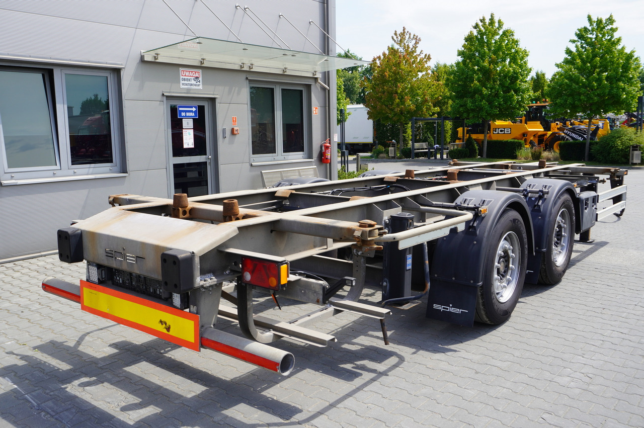 SPIER Trailer ZWL 290 BDF / 18 t - Šassii järelhaagis: pilt 4 SPIER Trailer ZWL 290 BDF / 18 t - Šassii järelhaagis: pilt 4