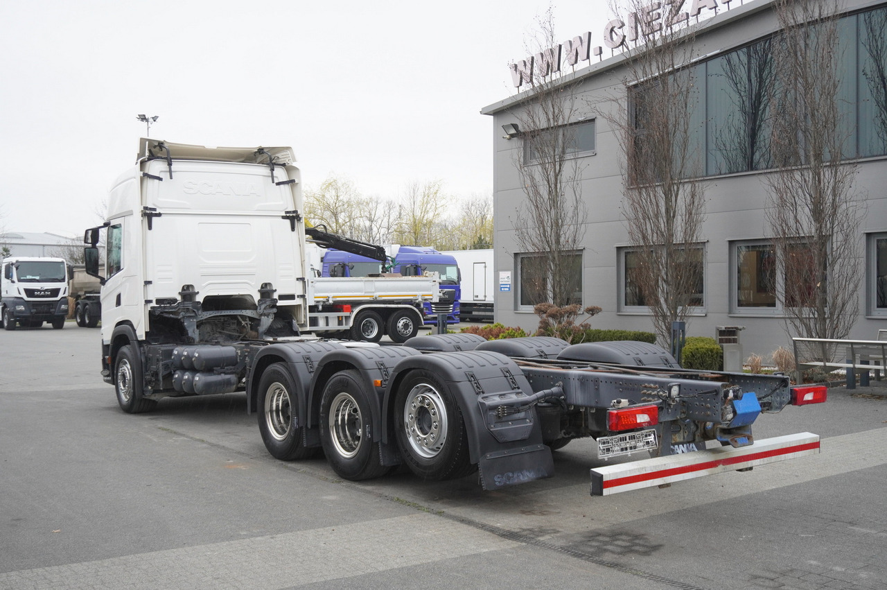 Scania G540 8x4 / Chassis 8.7 m / Steered axle / 2021 - Kraanaga veoauto: pilt 4 Scania G540 8x4 / Chassis 8.7 m / Steered axle / 2021 - Kraanaga veoauto: pilt 4