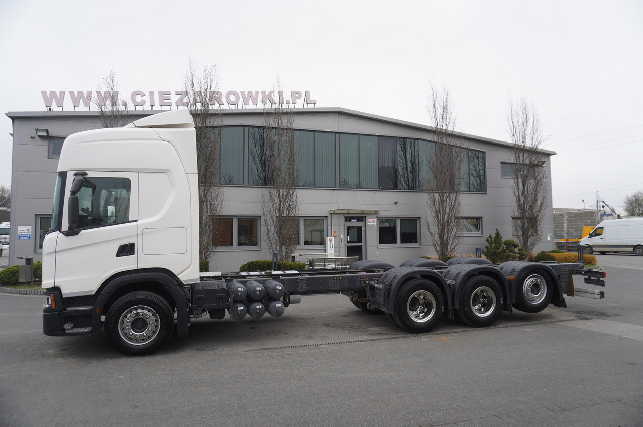 Scania G540 8x4 / Chassis 8.7 m / Steered axle / 2021 - Kabiinišassiiga veoauto: pilt 3 Scania G540 8x4 / Chassis 8.7 m / Steered axle / 2021 - Kabiinišassiiga veoauto: pilt 3