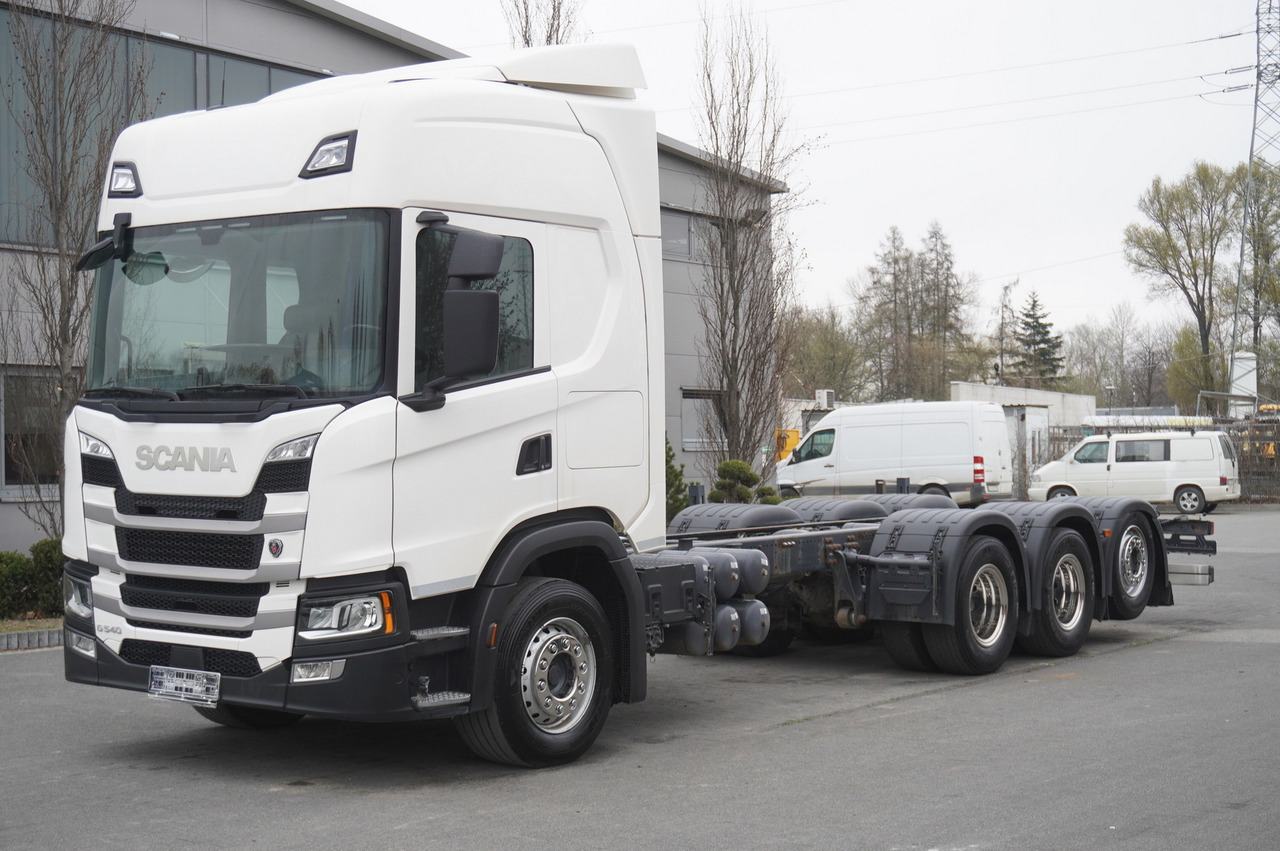 Scania G540 8x4 / Chassis 8.7 m / Steered axle / 2021 - Kabiinišassiiga veoauto: pilt 2 Scania G540 8x4 / Chassis 8.7 m / Steered axle / 2021 - Kabiinišassiiga veoauto: pilt 2