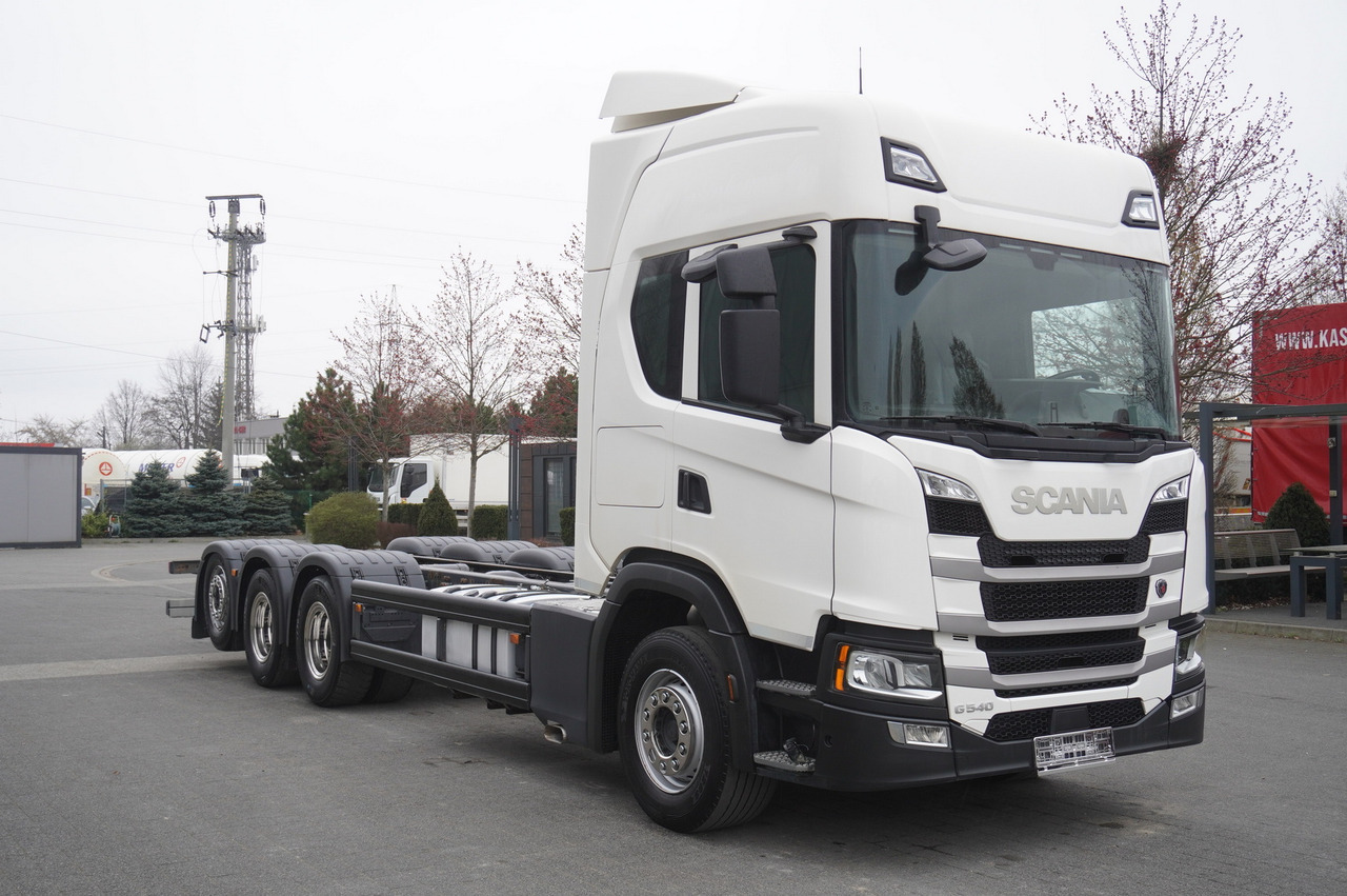 Scania G540 8x4 / Chassis 8.7 m / Steered axle / 2021 - Kabiinišassiiga veoauto: pilt 1 Scania G540 8x4 / Chassis 8.7 m / Steered axle / 2021 - Kabiinišassiiga veoauto: pilt 1