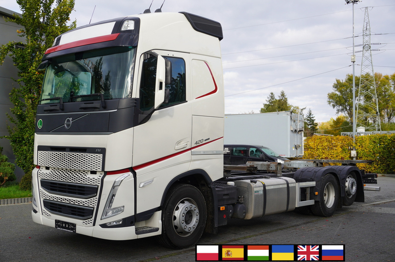 VOLVO FH 420 6x2 / BDF / 2022 - Konteinerveduk/ Tõstukiga veoauto: pilt 1 VOLVO FH 420 6x2 / BDF / 2022 - Konteinerveduk/ Tõstukiga veoauto: pilt 1