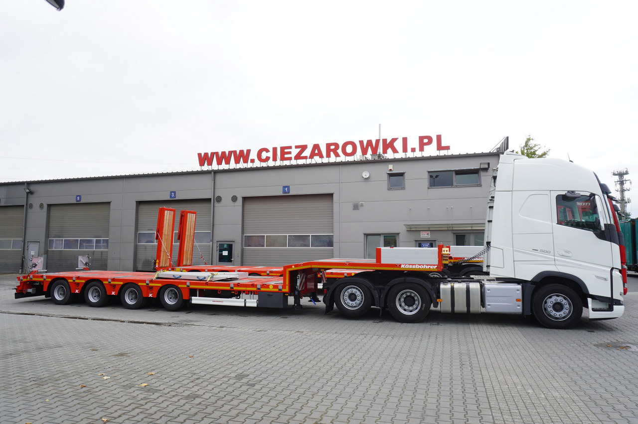 VOLVO FH 500 6 × 2 Globetrotter XL / 2023 / 114 thousand km / Brand-new low-loader Kässbohrer LB3E semi-trailer - Treilerveoauto: pilt 2 VOLVO FH 500 6 × 2 Globetrotter XL / 2023 / 114 thousand km / Brand-new low-loader Kässbohrer LB3E semi-trailer - Treilerveoauto: pilt 2