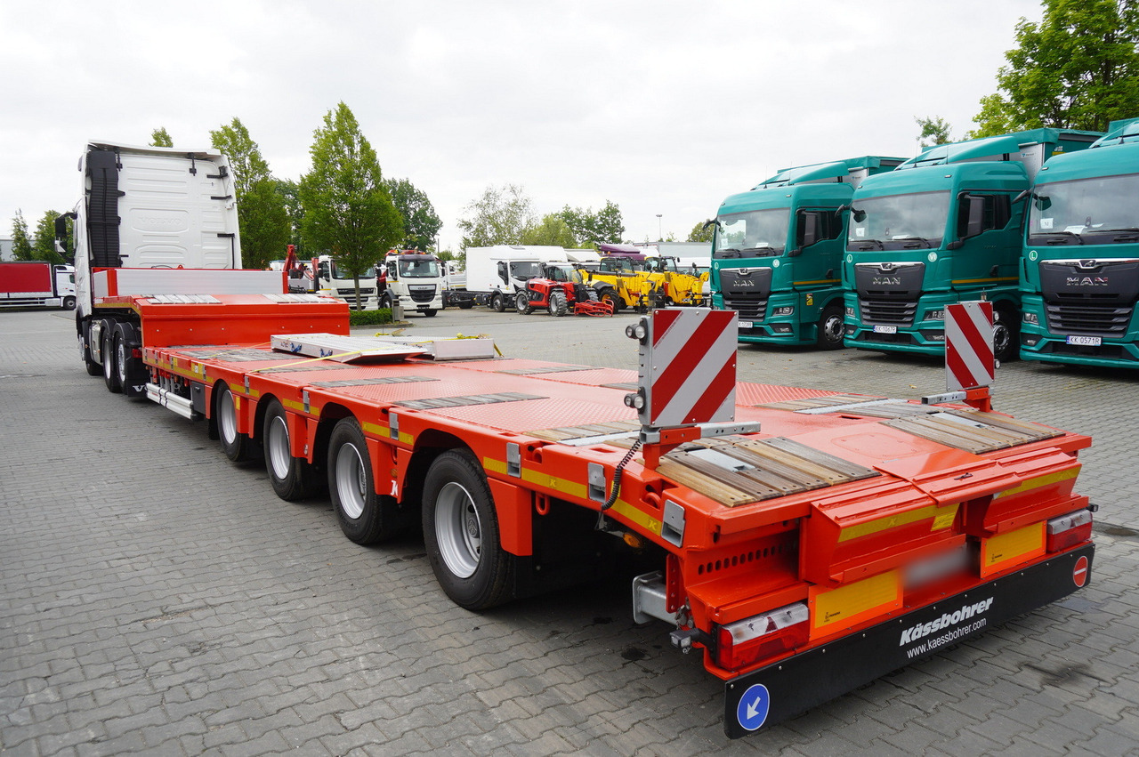VOLVO FH 500 6 × 2 Globetrotter XL / 2023 / 114 thousand km / Brand-new low-loader Kässbohrer LB3E semi-trailer - Treilerveoauto: pilt 4 VOLVO FH 500 6 × 2 Globetrotter XL / 2023 / 114 thousand km / Brand-new low-loader Kässbohrer LB3E semi-trailer - Treilerveoauto: pilt 4