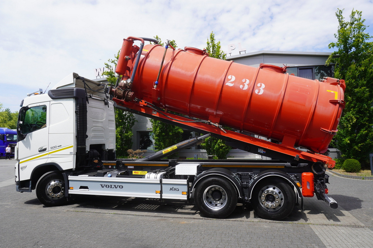 VOLVO Volvo FH 500 / Septic barrel 13000 l / Hook lift 21 t / 2022 / 3rd axle steered / 2 units - Lägapütt: pilt 3 VOLVO Volvo FH 500 / Septic barrel 13000 l / Hook lift 21 t / 2022 / 3rd axle steered / 2 units - Lägapütt: pilt 3