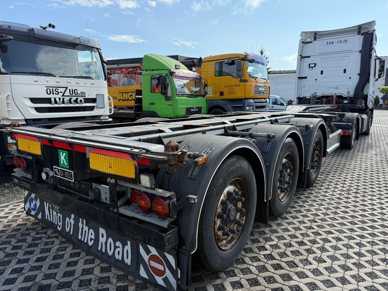 D-TEC FLEXITRAILER 2x20-30-40-45ft HC-BPW - Konteinerveduk/ Tõstukiga poolhaagis: pilt 2 D-TEC FLEXITRAILER 2x20-30-40-45ft HC-BPW - Konteinerveduk/ Tõstukiga poolhaagis: pilt 2