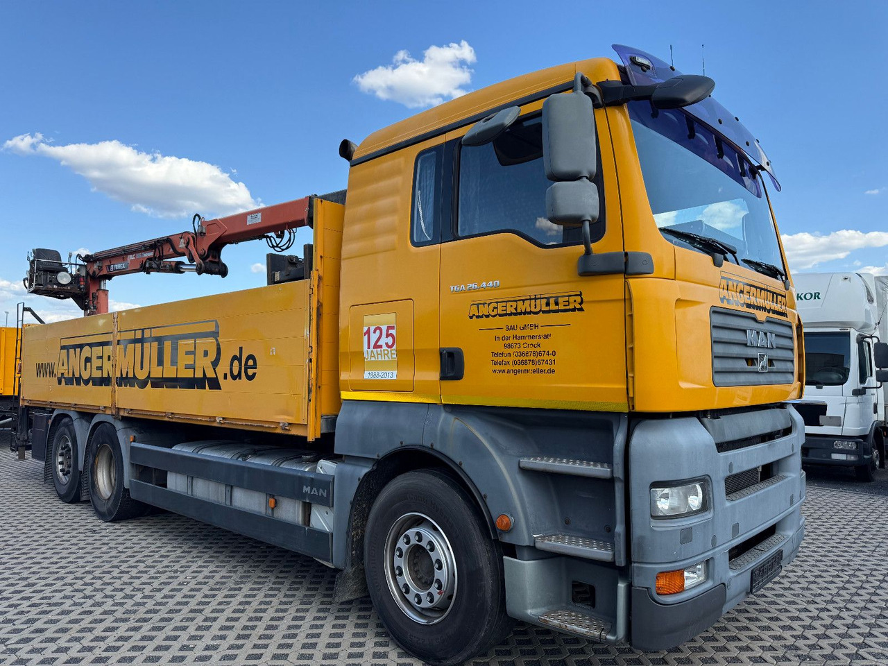 MAN TGA 26,440 TEREX TLC 165,2-A19 ACM SYSTEM - Kraanaga veoauto: pilt 4 MAN TGA 26,440 TEREX TLC 165,2-A19 ACM SYSTEM - Kraanaga veoauto: pilt 4