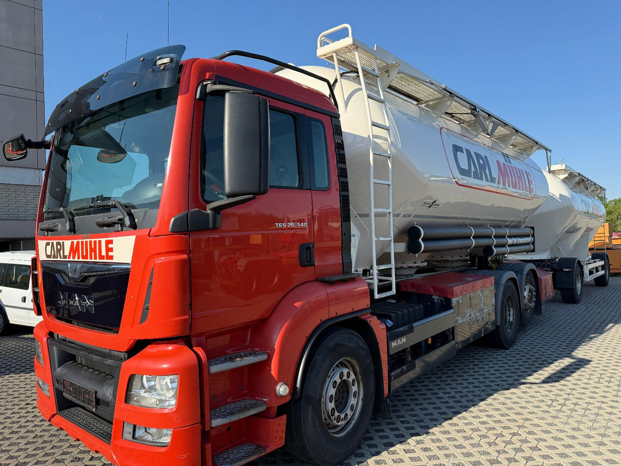 MAN TGS 26,440 Silo 31m³ Getreide Staub Rieselgüter - Vaakumveok: pilt 4 MAN TGS 26,440 Silo 31m³ Getreide Staub Rieselgüter - Vaakumveok: pilt 4