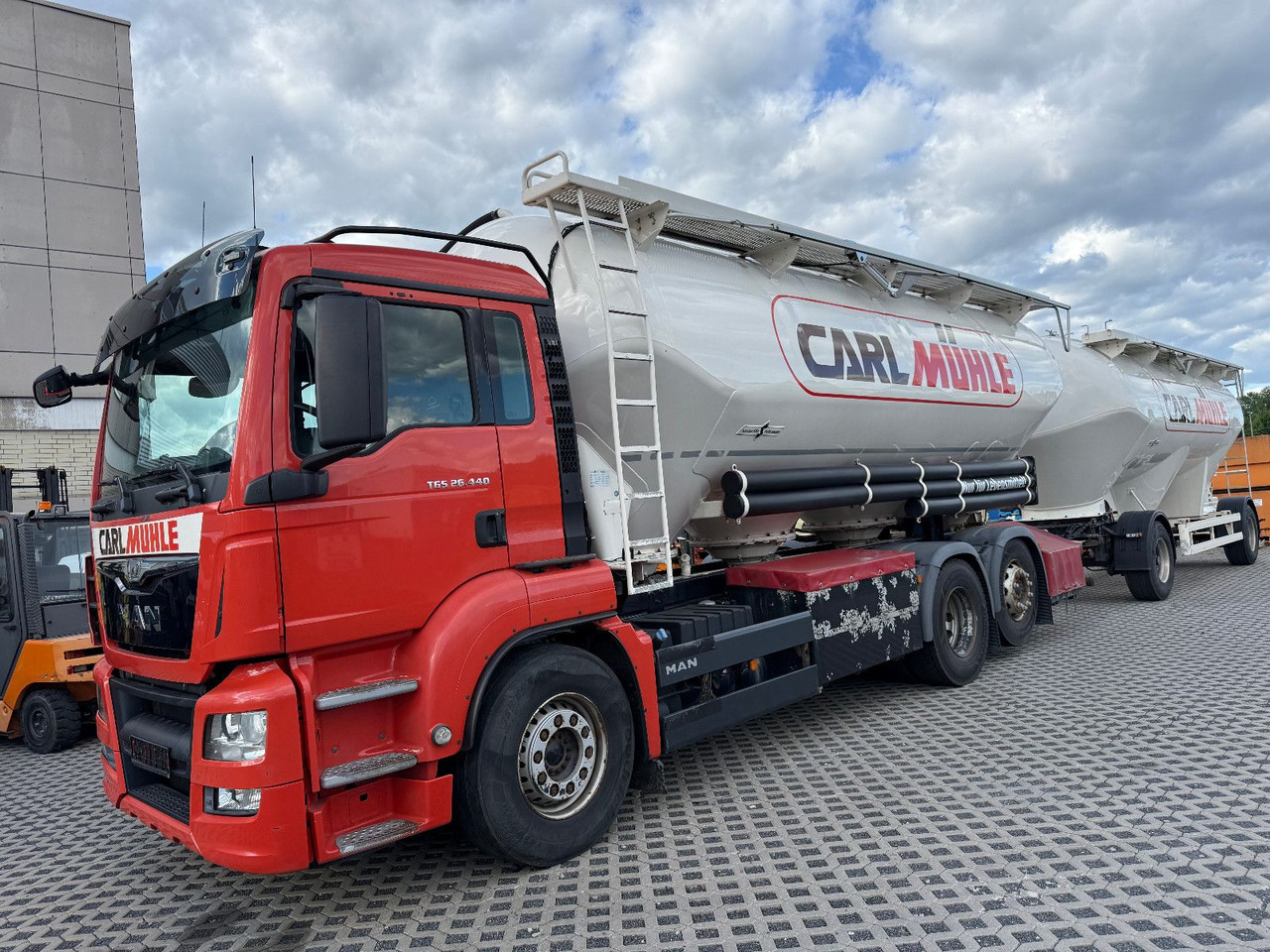 MAN TGS 26,440 Silo 31m³ Getreide Staub Rieselgüter - Vaakumveok: pilt 1 MAN TGS 26,440 Silo 31m³ Getreide Staub Rieselgüter - Vaakumveok: pilt 1