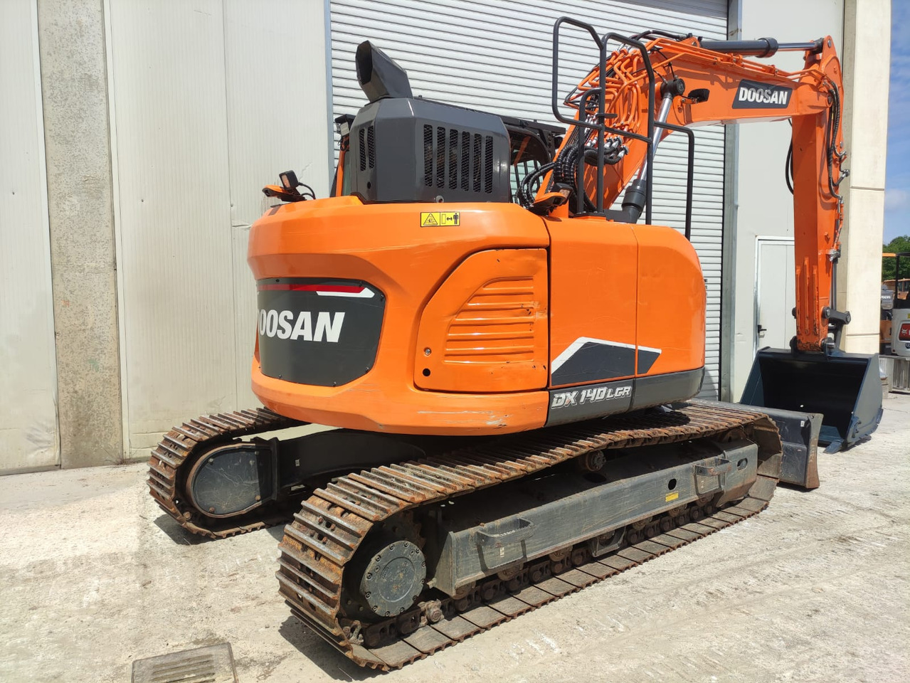 DOOSAN DX140LCR-7 - Lintekskavaator: pilt 4 DOOSAN DX140LCR-7 - Lintekskavaator: pilt 4