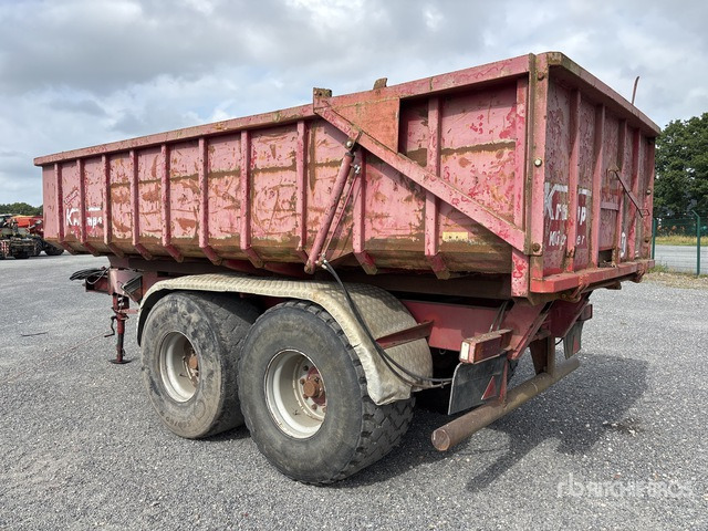 1996 Krampe TWK 18 Goliath End Dump Trailer - Hooldusniiduk/ Multšer: pilt 3 1996 Krampe TWK 18 Goliath End Dump Trailer - Hooldusniiduk/ Multšer: pilt 3