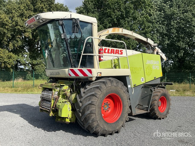 2003 Claas Jaguar 870 4WD Forage Harvester - Koristusmasin: pilt 1 2003 Claas Jaguar 870 4WD Forage Harvester - Koristusmasin: pilt 1