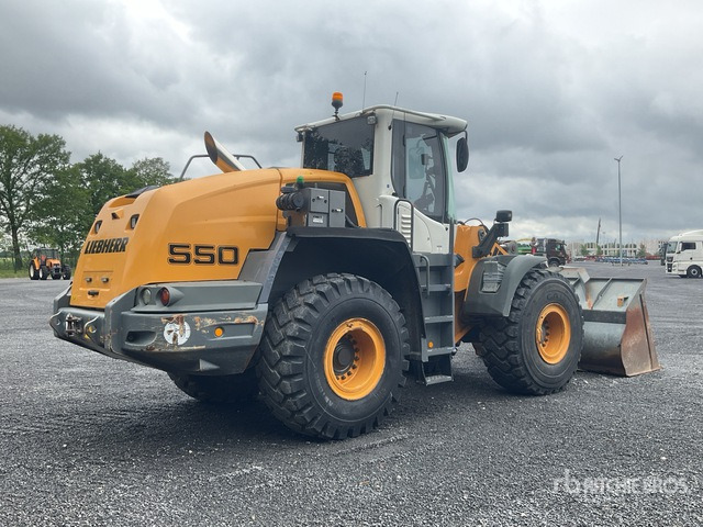 2014 Liebherr L 550 Wheel Loader - Rataslaadur: pilt 3 2014 Liebherr L 550 Wheel Loader - Rataslaadur: pilt 3