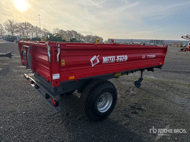 2023 Metal-Fach T703A/2 End Dump Trailer - Kalluri järelhaagis: pilt 3 2023 Metal-Fach T703A/2 End Dump Trailer - Kalluri järelhaagis: pilt 3