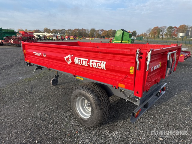2023 Metal-Fach T703A/2 End Dump Trailer - Kalluri järelhaagis: pilt 4 2023 Metal-Fach T703A/2 End Dump Trailer - Kalluri järelhaagis: pilt 4