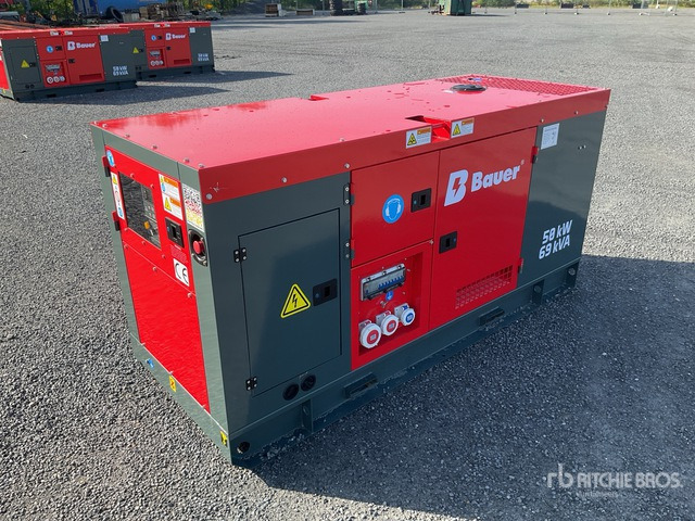 2025 Bauer Generatoren GFS-50 ATS 62.5 kVA (Unused) Generator Set - Generaatorikomplekt: pilt 1 2025 Bauer Generatoren GFS-50 ATS 62.5 kVA (Unused) Generator Set - Generaatorikomplekt: pilt 1