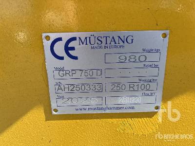 MUSTANG GRP750 D (Unused) - Haarats: pilt 3 MUSTANG GRP750 D (Unused) - Haarats: pilt 3