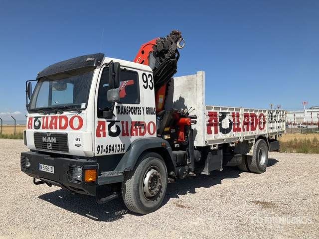 2000 MAN 18.224LC 2000 Palfinger PK21000 6100 kg ... Flatbed Truck with Crane - Madelveok/ Platvormveok, Kraanaga veoauto: pilt 3 2000 MAN 18.224LC 2000 Palfinger PK21000 6100 kg ... Flatbed Truck with Crane - Madelveok/ Platvormveok, Kraanaga veoauto: pilt 3