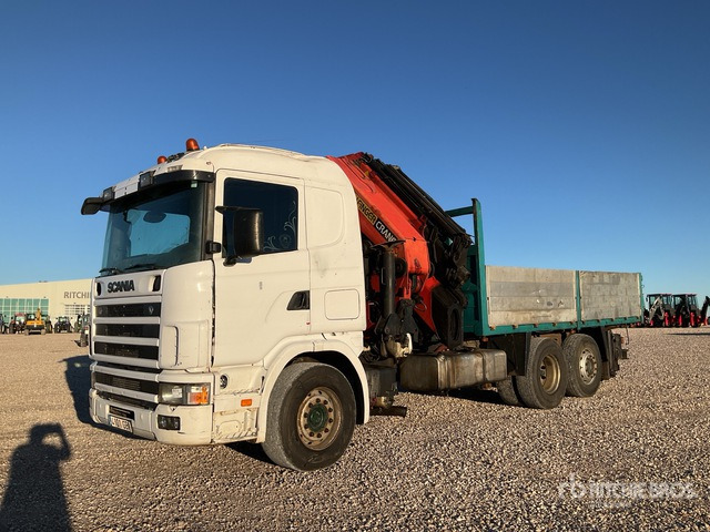 2003 Scania R124L 2007 Palfinger PK60002 19000 kg ... Flatbed Truck with Crane - Madelveok/ Platvormveok, Kraanaga veoauto: pilt 3 2003 Scania R124L 2007 Palfinger PK60002 19000 kg ... Flatbed Truck with Crane - Madelveok/ Platvormveok, Kraanaga veoauto: pilt 3