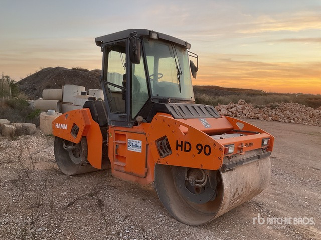 2005 Hamm HD90 Double Drum Roller - Teerull: pilt 3 2005 Hamm HD90 Double Drum Roller - Teerull: pilt 3