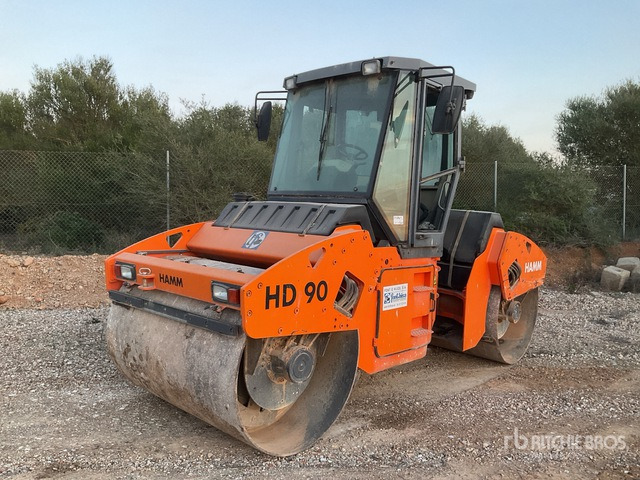 2005 Hamm HD90 Double Drum Roller - Teerull: pilt 2 2005 Hamm HD90 Double Drum Roller - Teerull: pilt 2